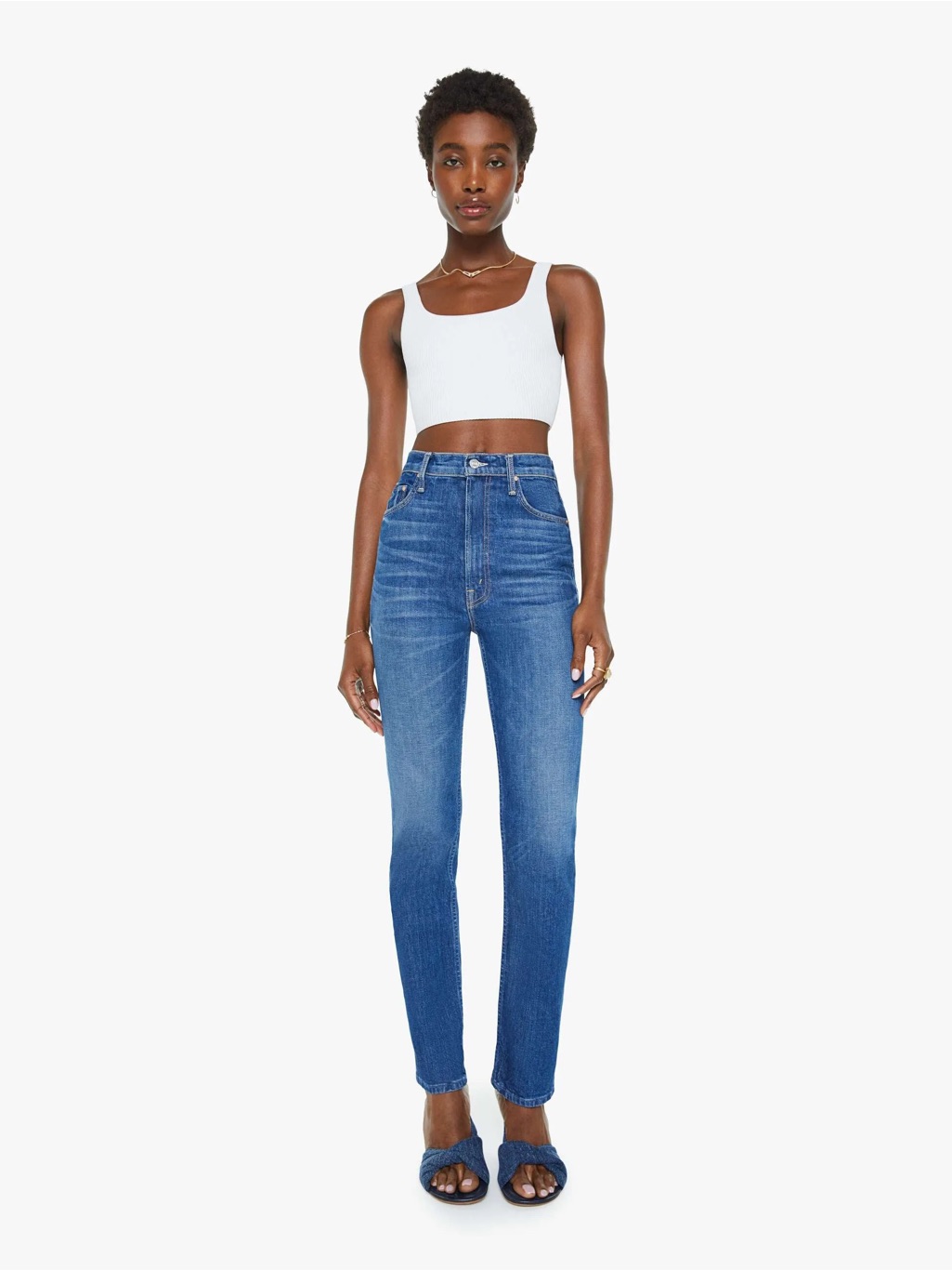 Mother - High Waisted Rider Skimp - Penal Code Sz 28 Nwt